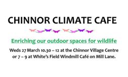 Chinnor Climate Cafes March 2024